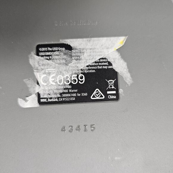 LEGO Dimensions Toy Pad USB Portal Base Xbox 360 Model 3000061480 Gray Untested - Picture 4 of 4